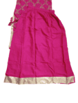 Pink Kurti and Skirt