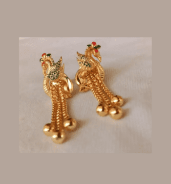 Peacock Earrings