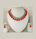 Kundan Beads Necklace Set